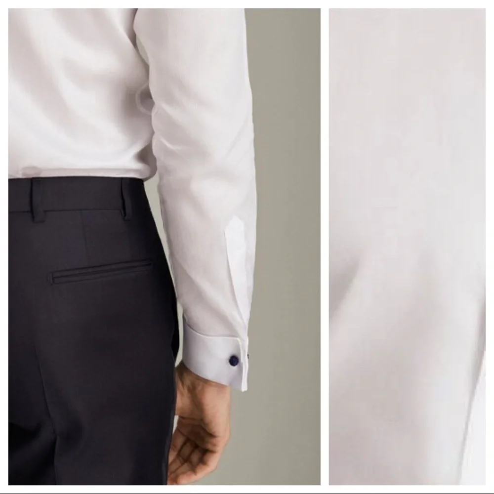 NWT Massimo Dutti White Shirt Size 15 3/4, 16, 17 - Picture 4 of 8